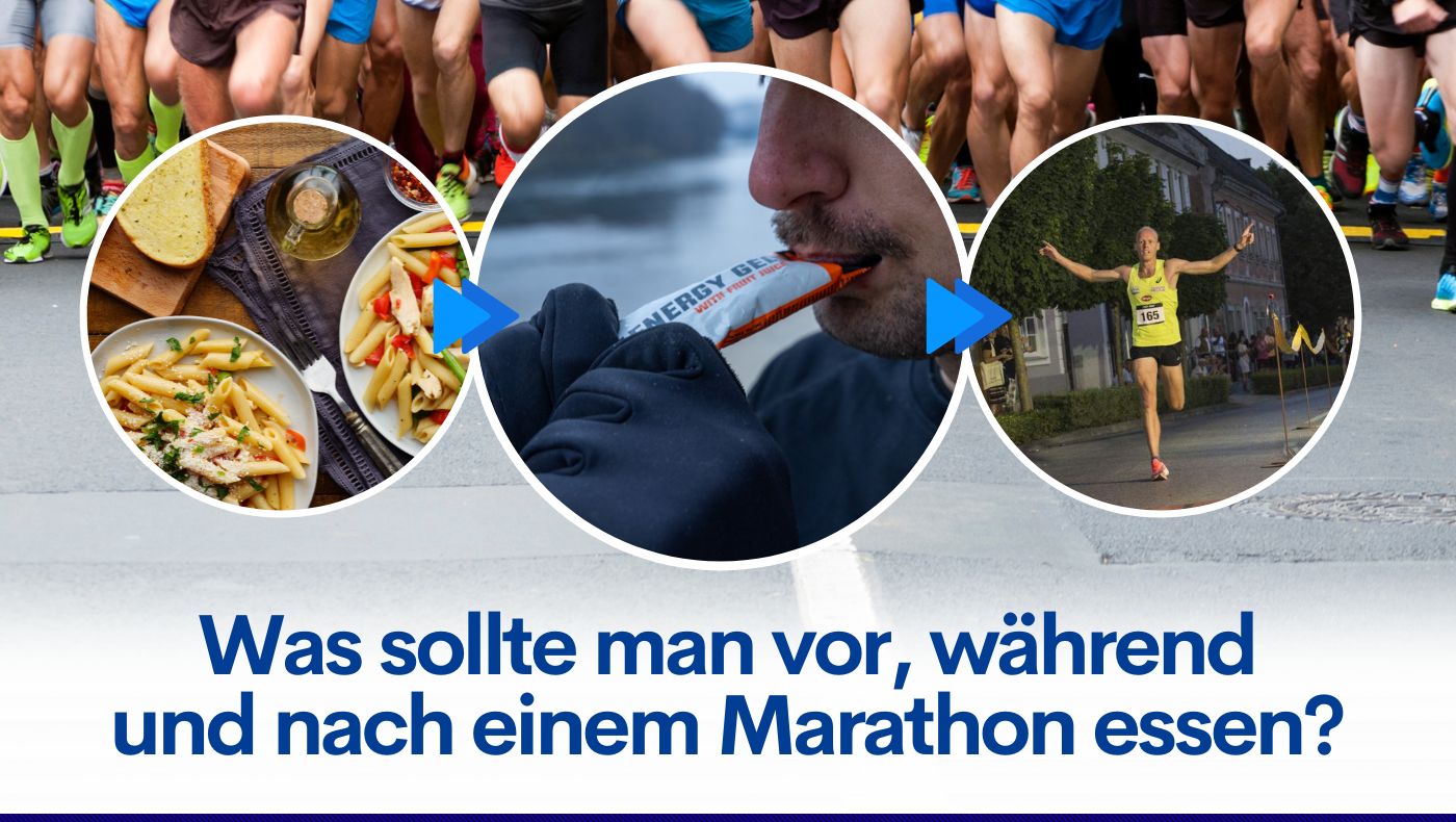 Was sollte man vor, während und nach einem Marathon essen?