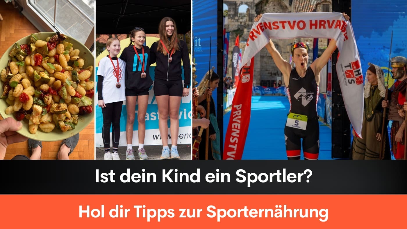 Ist dein Kind ein Sportler? Hol dir Tipps zur Sporternährung