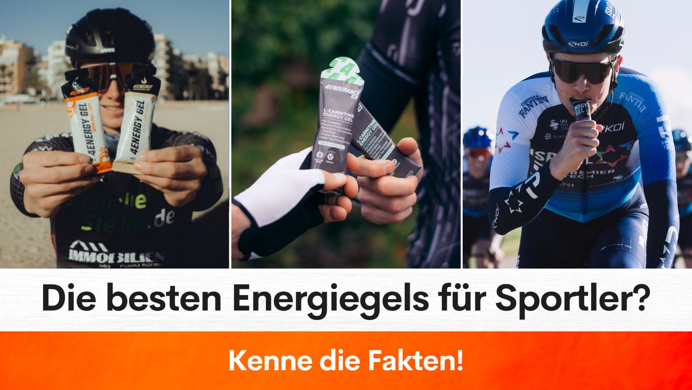 Die besten Energiegels für Sportler? Kenne die Fakten!