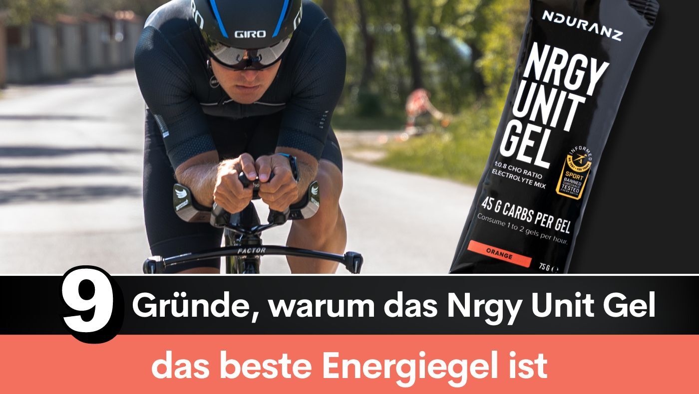 9 Gründe, warum das Nrgy Unit Gel das beste Energiegel ist