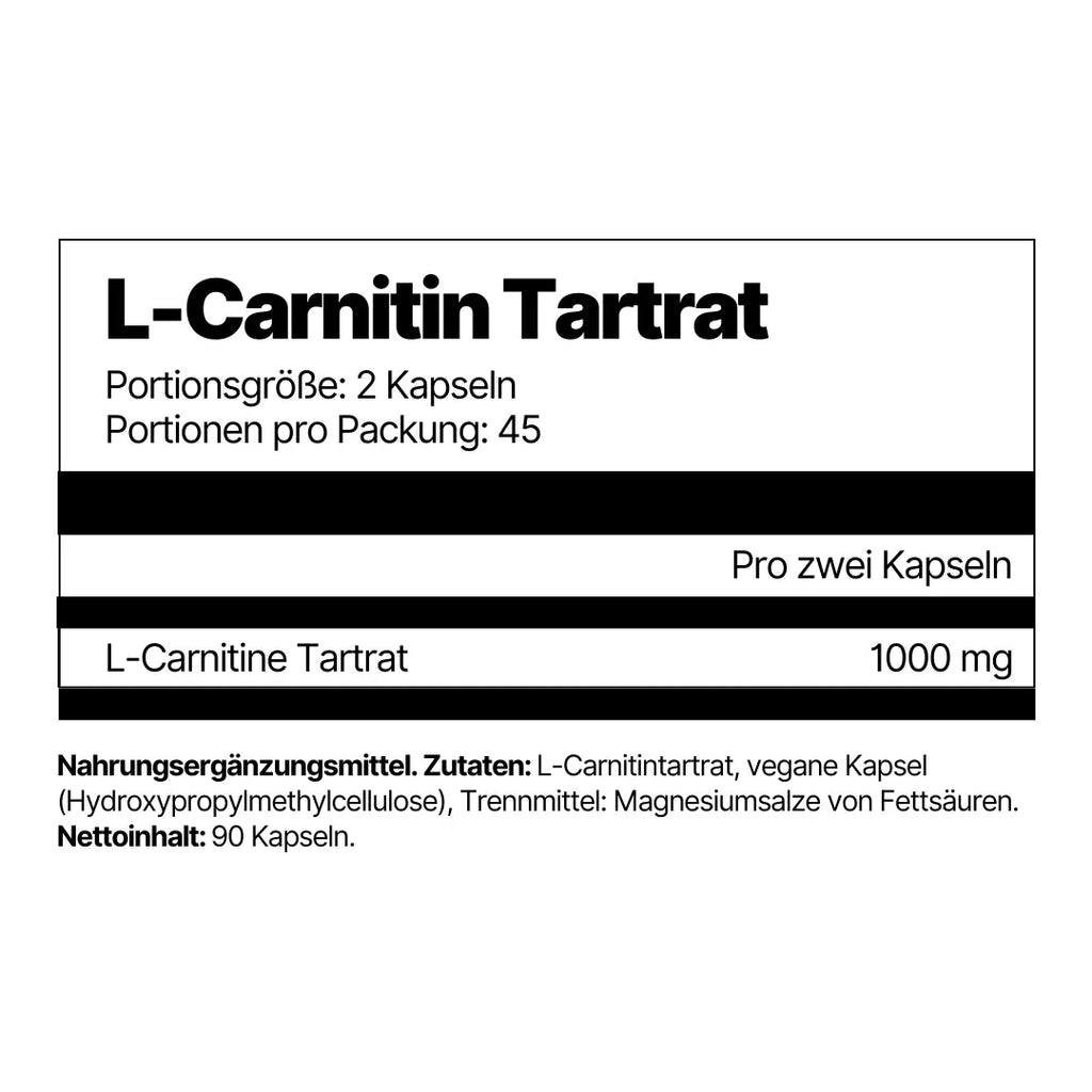L-Carnitin Tartrat 4Endurance: Dein Helfer beim Abnehmen L-Carnitin Tartrat 4Endurance: Dein Helfer beim Abnehmen
