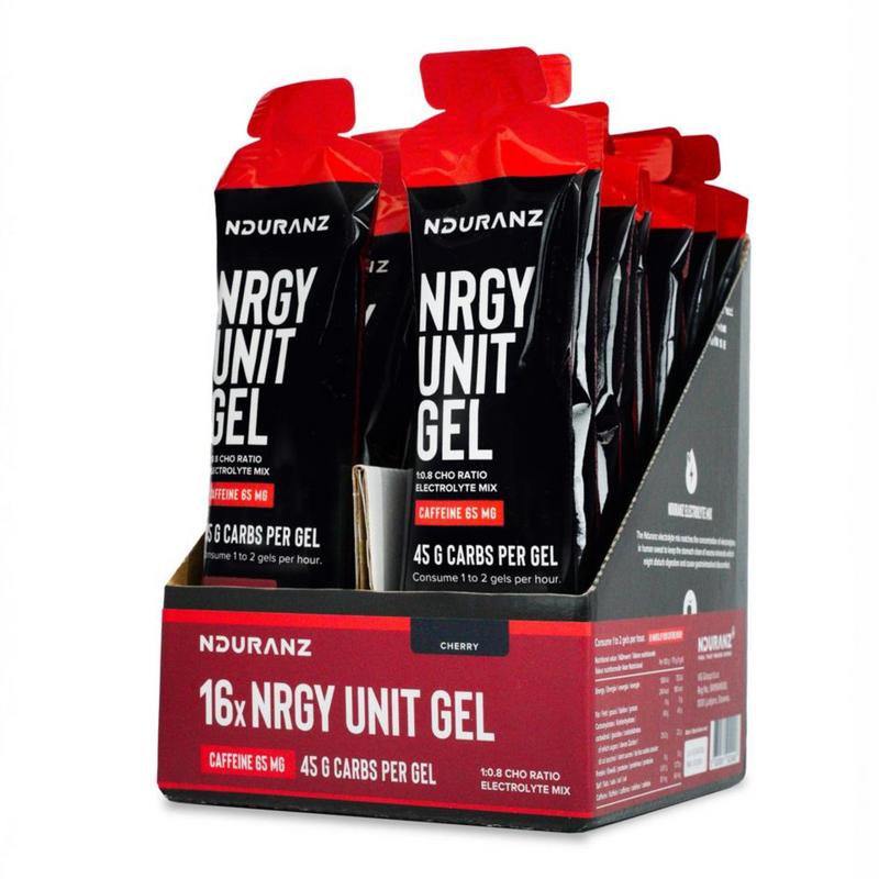 Nrgy Unit Gel mit Koffein Box