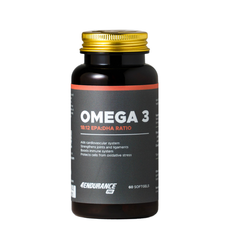 Omega-3_4EndurancePro_Kardiovaskuläre_Gehirnunterstützung
Alt-Text: Omega-3 von 4Endurance Pro - hochwertiges Fischölpräparat mit 2000 mg Omega-3-Fettsäuren, einschließlich EPA, DHA und Vitamin E, für Herz-Kreislauf-Gesundheit, Gehirnfunktion und Zellschutz.