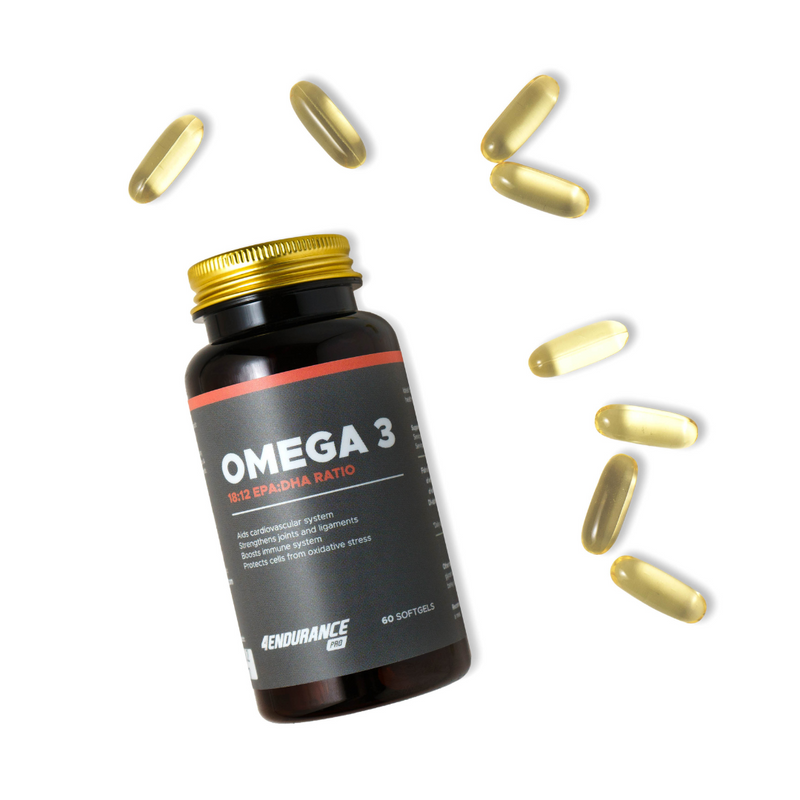 Omega-3_4EndurancePro_Kardiovaskuläre_Gehirnunterstützung
Alt-Text: Omega-3 von 4Endurance Pro - hochwertiges Fischölpräparat mit 2000 mg Omega-3-Fettsäuren, einschließlich EPA, DHA und Vitamin E, für Herz-Kreislauf-Gesundheit, Gehirnfunktion und Zellschutz.