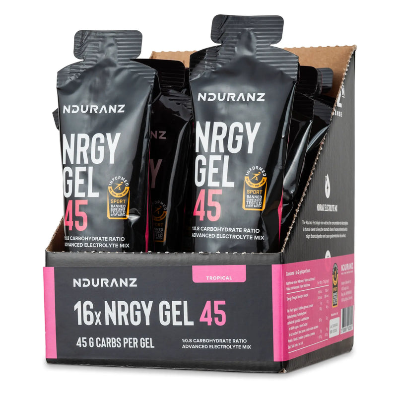 energie gel rennrad Nrgy Gel 45 Nduranz: Energiegel für Hochleistungssportler