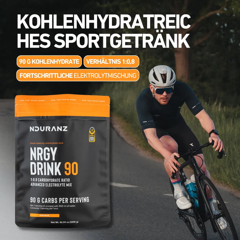 rennrad getränk kohlenhydrate Nrgy Drink 90: Maximale Kohlenhydratzufuhr pro Portion